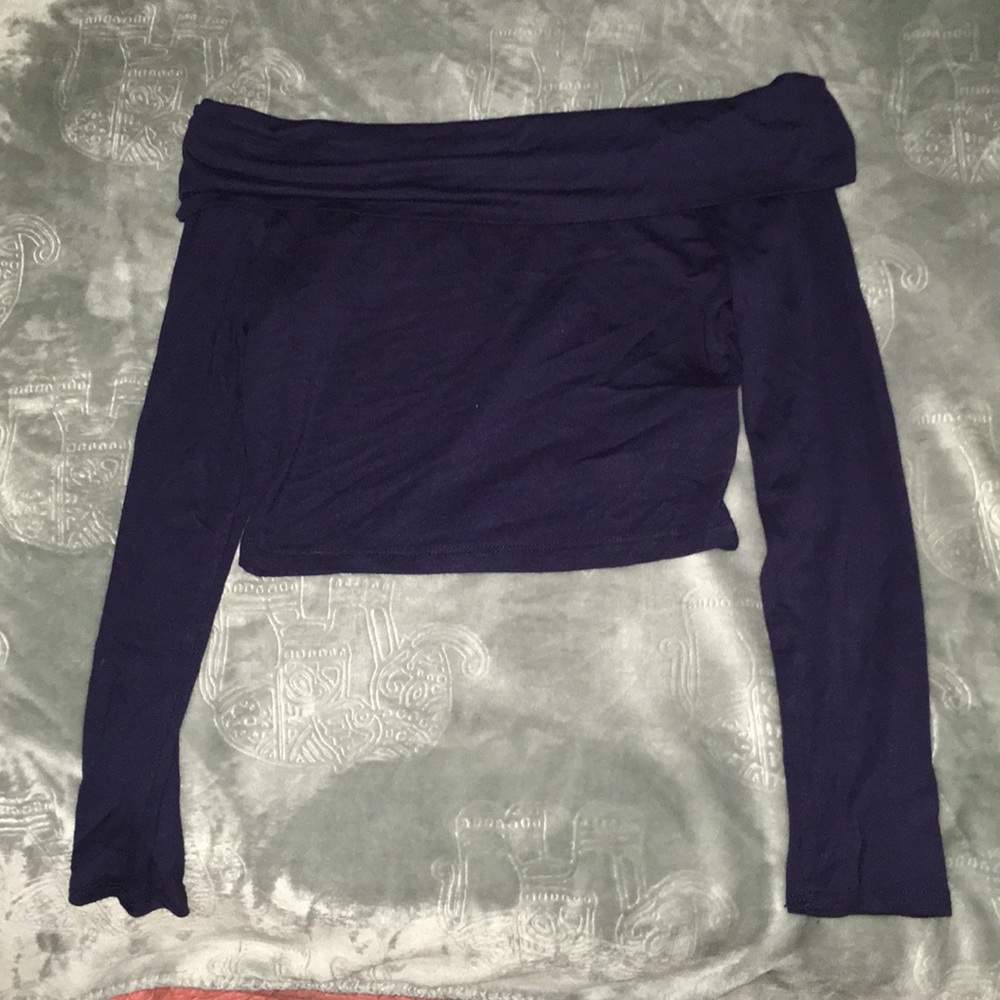 Charlotte Rousse Off the Shoulder Crop Top